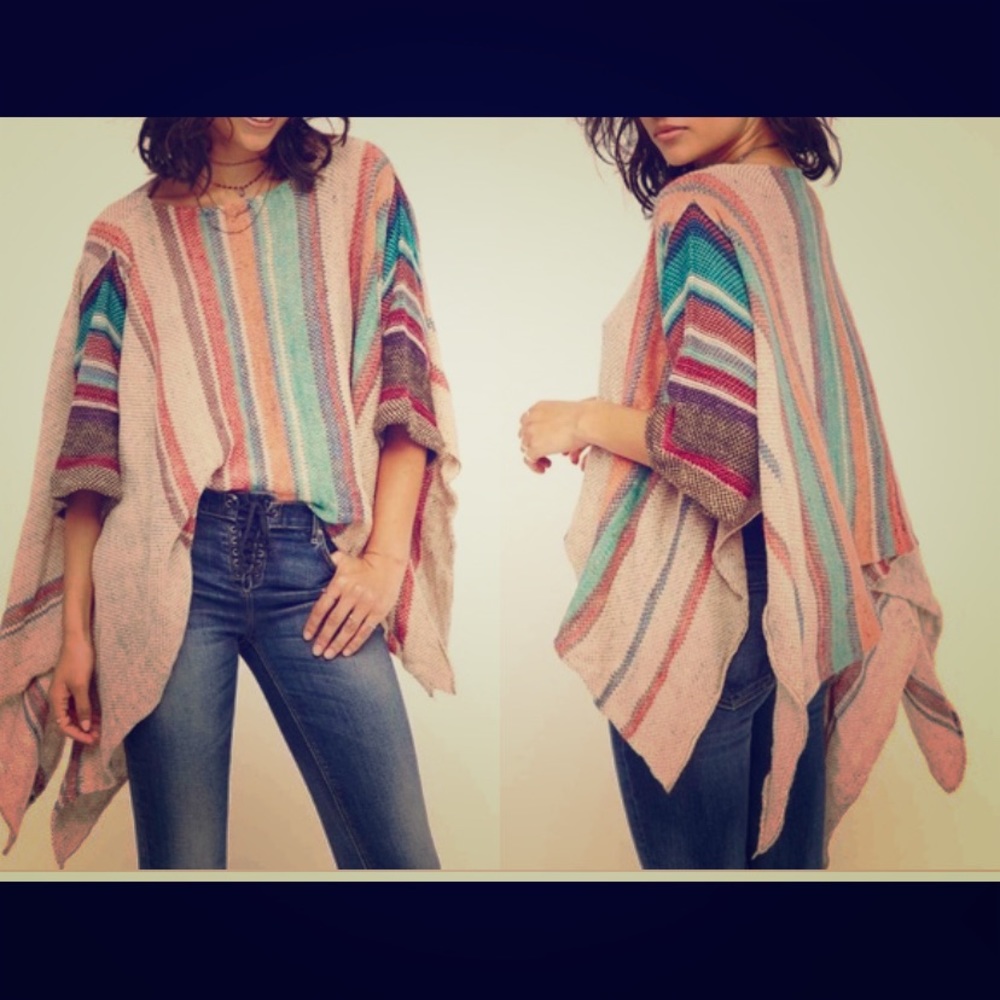 Free People XS/S Fressia Stripe Pullover for sale!